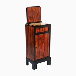 Nightstand in Ebony Macassar and Ebonized Ebony, 1920s-NJV-771500