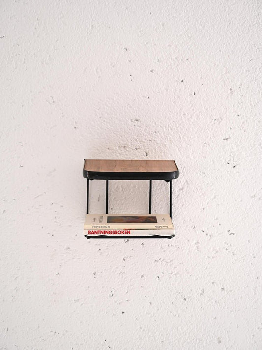 Nightstand in Teak and Metal, 1960s