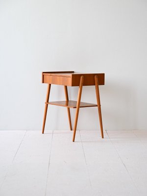 Nightstand in Teak from AB Carlstöm, 1960s-QWP-2034917