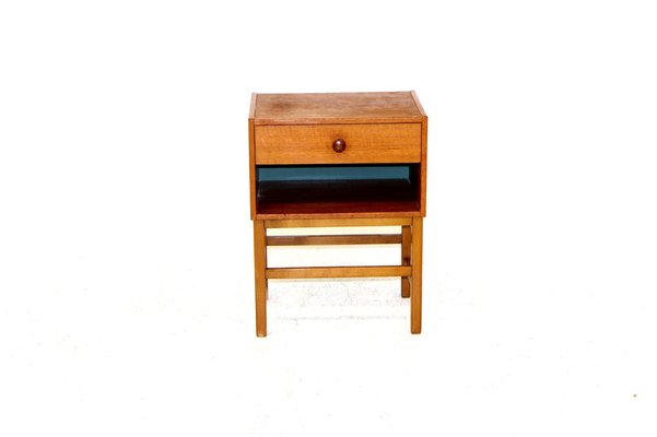 Nightstand in Teak, Sweden, 1960s-GEK-1047355