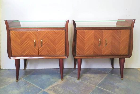 Nightstands Attributed to Paolo Buffa, 1950s, Set of 2-EI-1361794