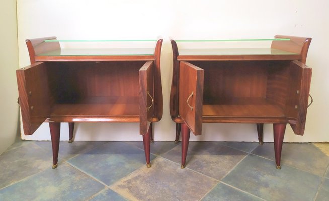 Nightstands Attributed to Paolo Buffa, 1950s, Set of 2-EI-1361794