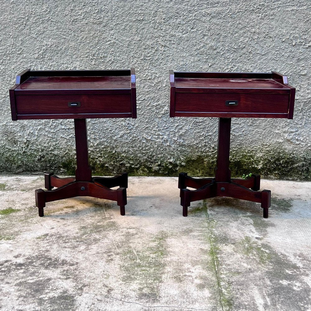 Nightstands by Claudio Salocchi, 1960s, Set of 2