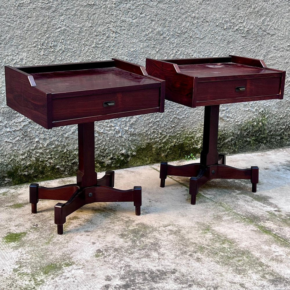 Nightstands by Claudio Salocchi, 1960s, Set of 2