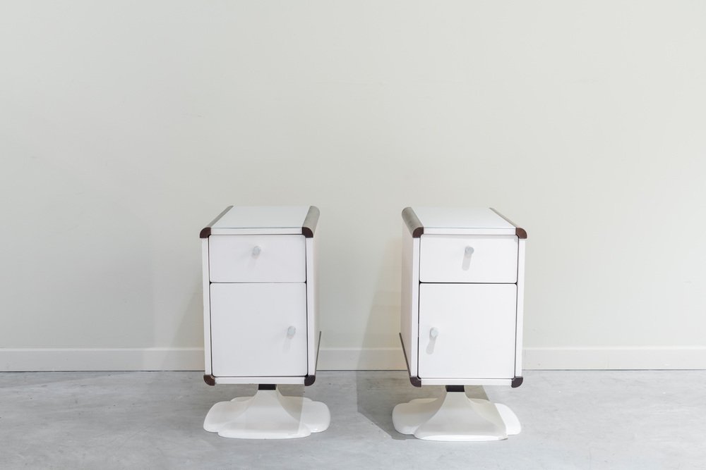 Nightstands, France, 1960s, Set of 2