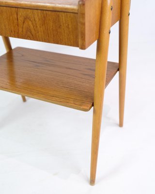 Nightstands in Teak by Ab Carlström & Co Furniture Factory, 1950s, Set of 2-UY-1813955