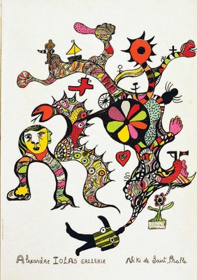 Niki De Saint Phalle, Machine A Rever, 1970, Lithograph-NRC-1404854