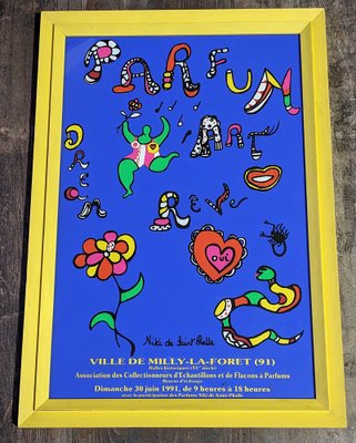 Niki De Saint-Phalle, Perfumes, Original Serigraph, 1991-NRC-1762358