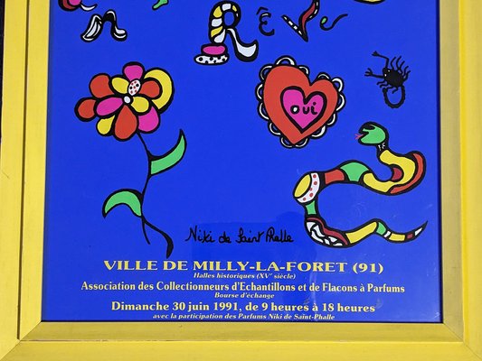 Niki De Saint-Phalle, Perfumes, Original Serigraph, 1991-NRC-1762358