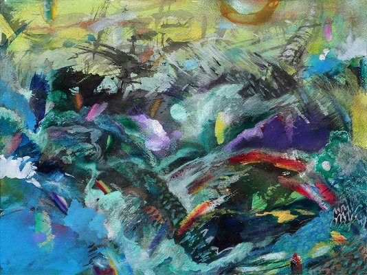 Niki Singleton, Leviathan, 2020, Acrylic-ZHZ-1753456