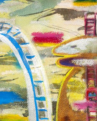 Niki Singleton, Roller Coaster, 2020, Mixed Media-ZHZ-1753028