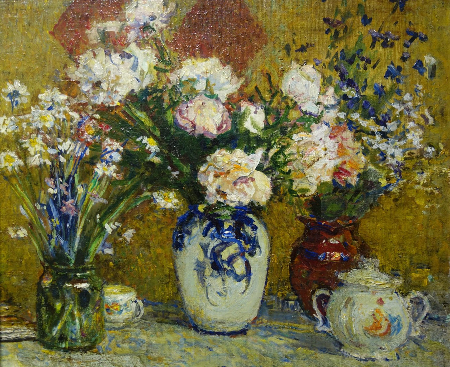 Nikolai Tulkounov, Flowers, 1970