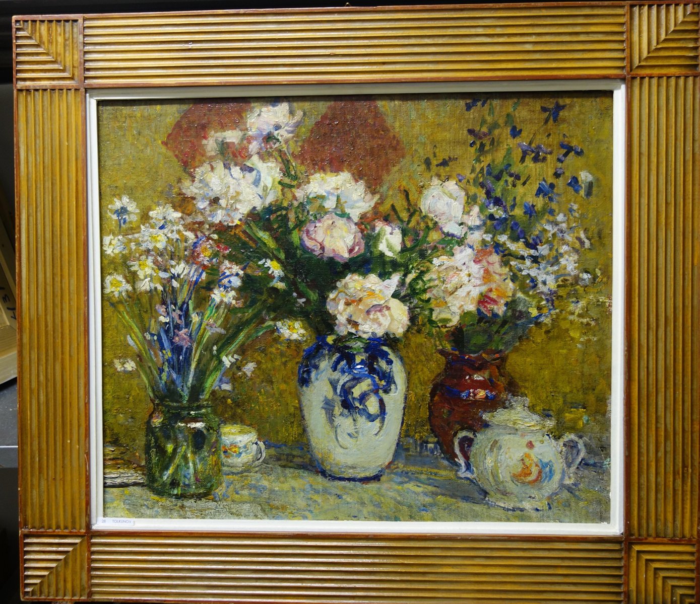 Nikolai Tulkounov, Flowers, 1970