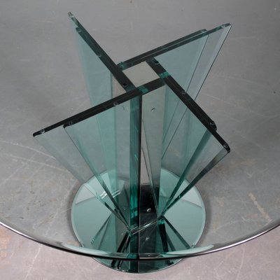 Nile Glass Table Attributed to Pietro Chiesa for Fontana Arte, Italy, 1970s-GG-951146