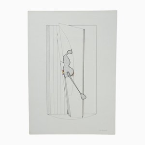 Nils Haglund, #023 Drawing, 1979, Pencil on Paper-RST-1233791