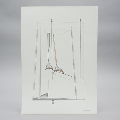 Nils Haglund, #025 Drawing, 1979, Pencil on Paper-RST-1233797