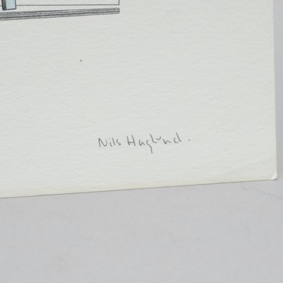 Nils Haglund, #025 Drawing, 1979, Pencil on Paper-RST-1233797