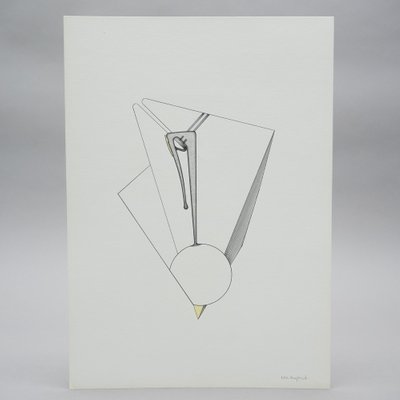 Nils Haglund, #04 Drawing, 1979, Pencil on Paper-RST-1233789