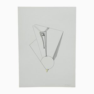 Nils Haglund, #04 Drawing, 1979, Pencil on Paper-RST-1233789