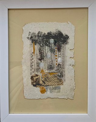 Nina Narimanishvili, Inside Out 1, 2019, Mixed Media on Handmade Paper, Framed-CHG-1154444