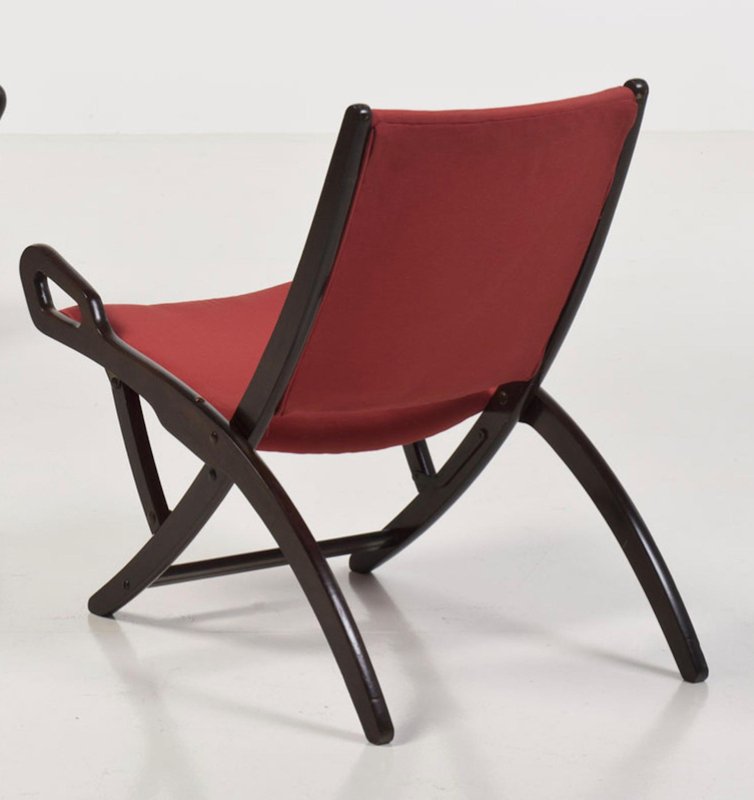 Ninfea Chairs attributed to Gio Ponti for Brevetti Reguitti, Italy, 1958, Set of 2