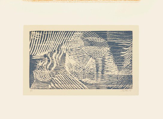 Nini Santoro, Abstract Composition, Lithograph, 1975-ZCI-871192