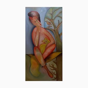 Nino Chichinadze, Dream, 2018, Oil on Canvas-CHG-2030310