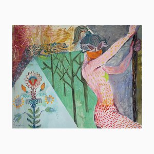 Nino Eliashvili, Dancer, 2020, Oil on Canvas-CHG-1283875