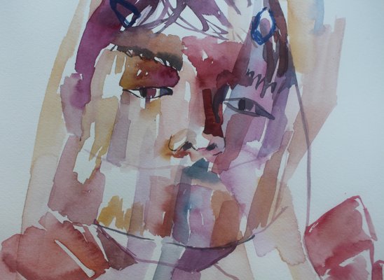 Nino Eliashvili, Inner, 2020, Watercolor on Paper-CHG-1283864