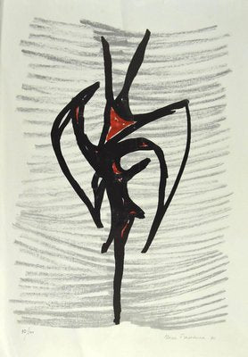 Nino Franchina, Study for A Totem, Screen Print, 1970-ZCI-871735