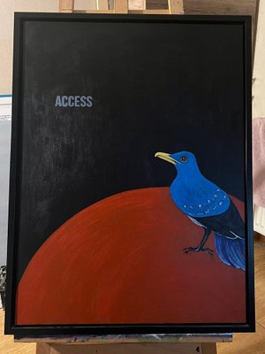 Nino Nasidze, Access, 2022, Acrylic on Canvas-CHG-2037906