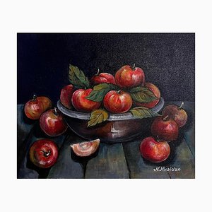 Nino Nasidze, Apples from My Garden, 2020, Acrylic on Canvas-CHG-2037909