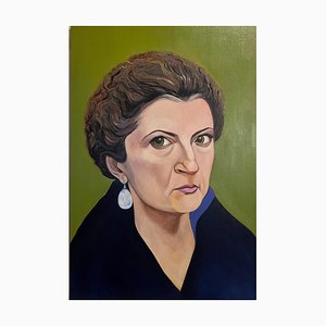 Nino Nasidze, Minister of Culture, 2023, Acrylic on Canvas-CHG-2037915