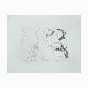 Nino Pedone, The Offer, Etching by Nino Pedone, Late 20th Century, Etching-ZCI-1437049