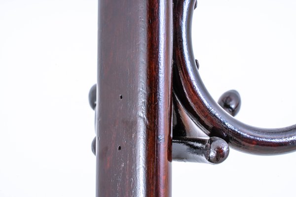 No. 1 Coat Rack in Beech by Michael Thonet for Thonet, 1890s-QOR-2032309