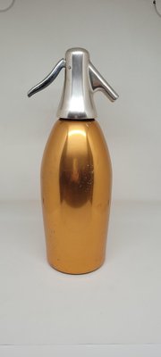 No. 1 Seltzer Siphon Autoseltz mod. 56 in Anodised Aluminium and Chrome-Plated Metal by Sergio Asti for S.A.C.A.B., Milan, Italy, 1955-GGK-1821298