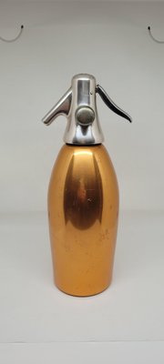 No. 1 Seltzer Siphon Autoseltz mod. 56 in Anodised Aluminium and Chrome-Plated Metal by Sergio Asti for S.A.C.A.B., Milan, Italy, 1955-GGK-1821298