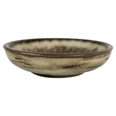 No. 21567 Stoneware Bowl in Brown Colors by Gerd Bøgelund for Royal Copenhagen-UY-1000730