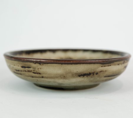 No. 21567 Stoneware Bowl in Brown Colors by Gerd Bøgelund for Royal Copenhagen-UY-1000730