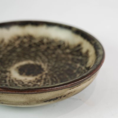 No. 21567 Stoneware Bowl in Brown Colors by Gerd Bøgelund for Royal Copenhagen-UY-1000730