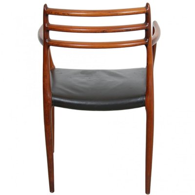 No-62 Armchair in Rosewood by No Møller for J. L. Møllers Møbelfabrik, 1960s-MTD-1726065