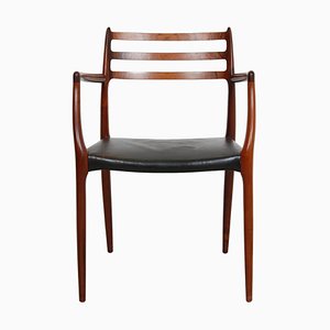 No-62 Armchair in Rosewood by No Møller for J. L. Møllers Møbelfabrik, 1960s-MTD-1726065