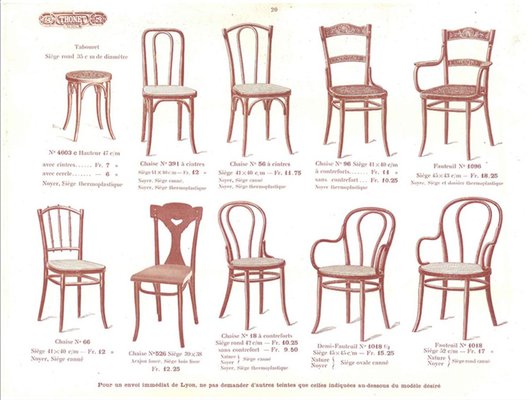 No. 66 Bistro Dining Chairs from Thonet, Vienna, Austria, 1910s, Set of 4-EA-1807312