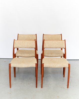 No. 78 Teak Dining Chairs by Niels Otto Møller for J.L. Møllers, Set of 4-XE-1322822