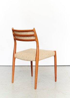 No. 78 Teak Dining Chairs by Niels Otto Møller for J.L. Møllers, Set of 4-XE-1322822