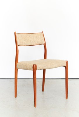 No. 78 Teak Dining Chairs by Niels Otto Møller for J.L. Møllers, Set of 4-XE-1322822