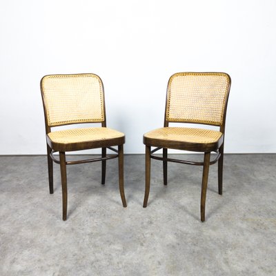 No. 811 Chairs by Josef Hoffmann for Thonet, Set of 2-TLV-1823941