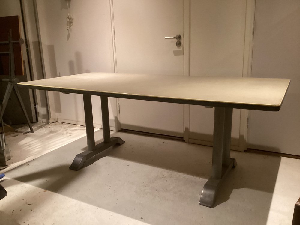 No7207 Dining Table by Christoffel Hoffmann for Gispen, 1940s