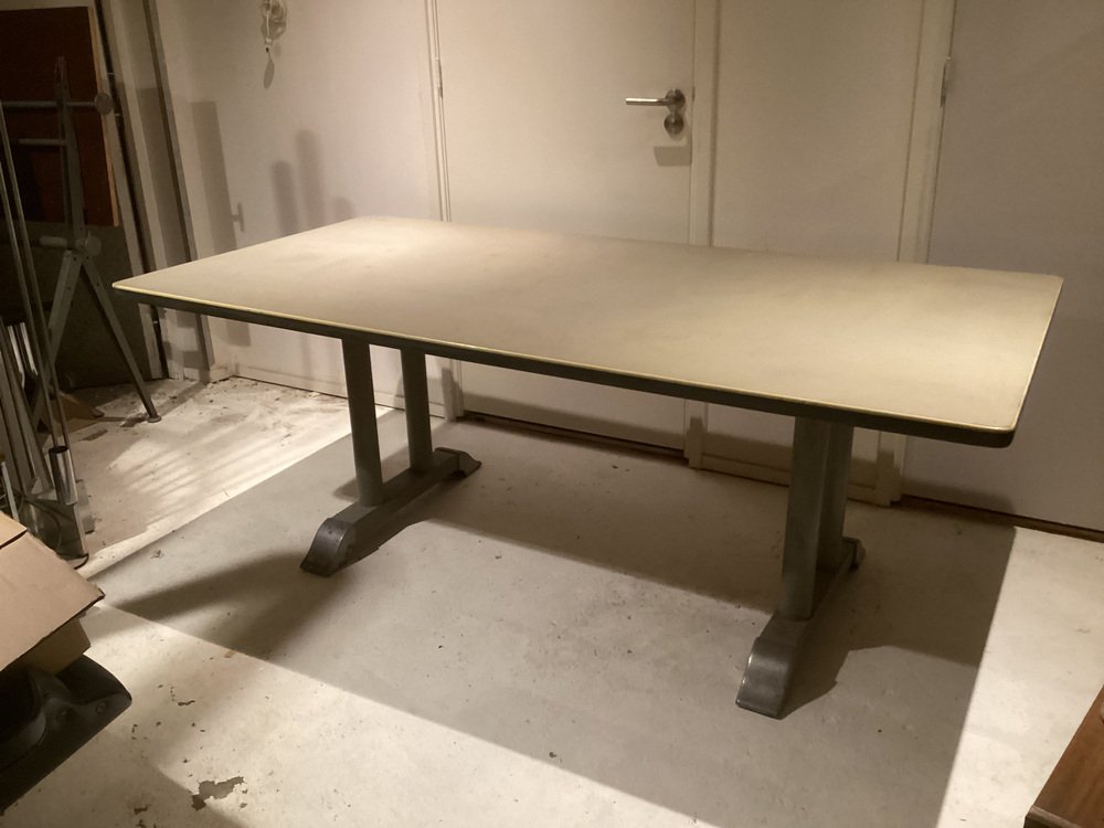 No7207 Dining Table by Christoffel Hoffmann for Gispen, 1940s