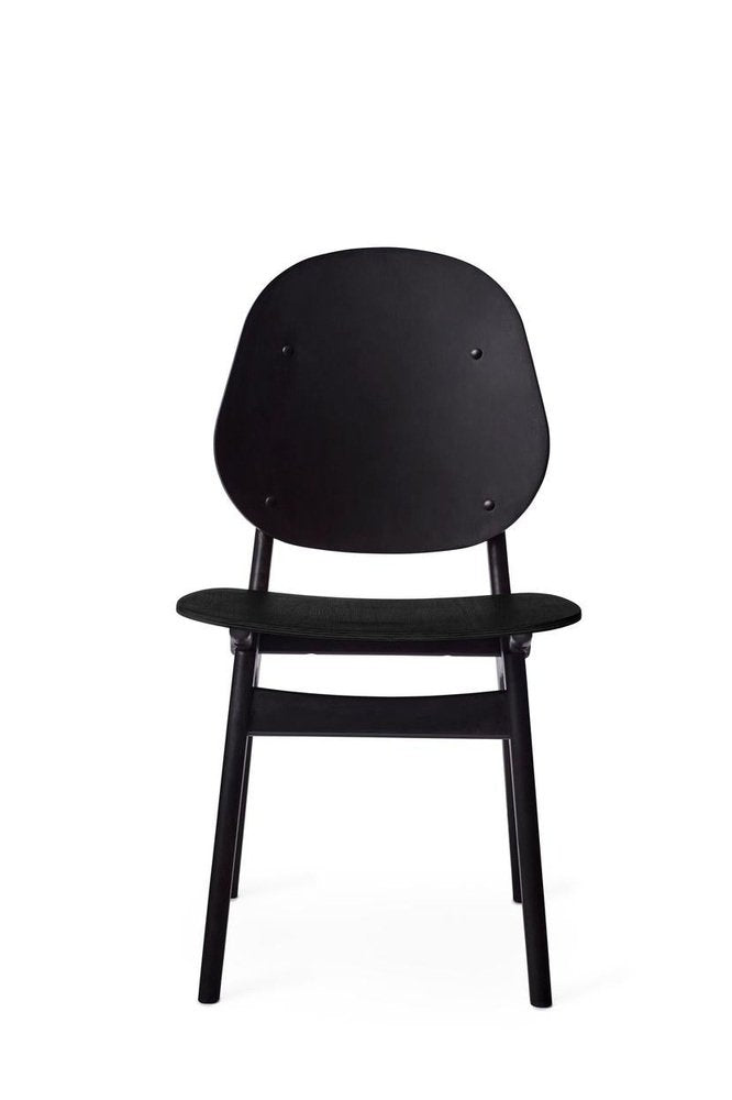 Noble Chair in Black Lacquered Beech by Warm Nordic